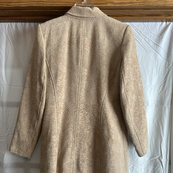 VINTAGE Pursuits, Ltd Tapestry Paisley Button-Up Coat Jacket - Picture 2 of 6